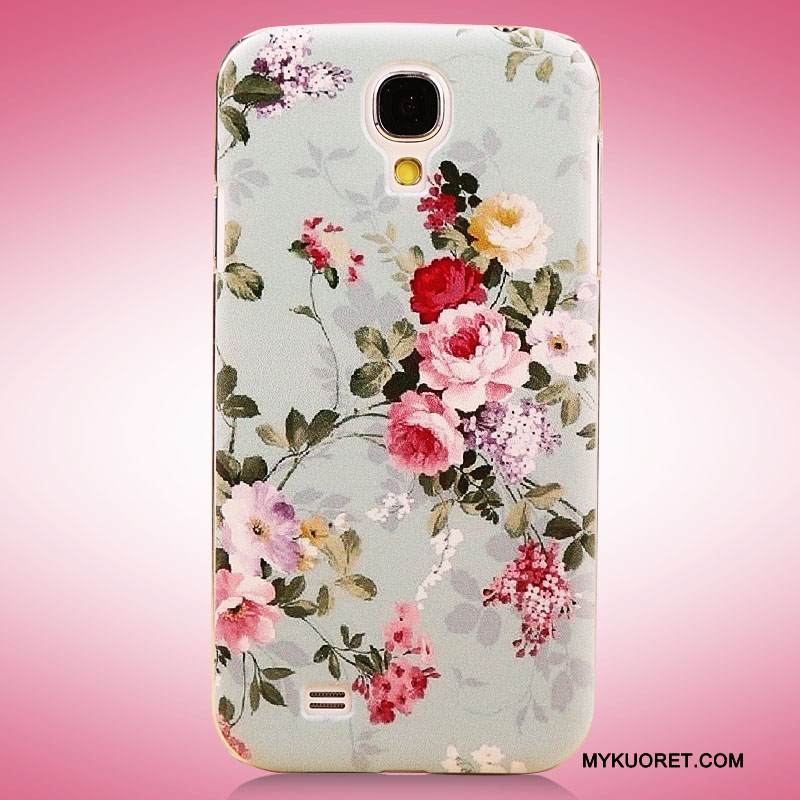 Kuori Samsung Galaxy S4 Maalaus Puhelimen Kuoret Vihreä, Kotelo Samsung Galaxy S4 Suojaus