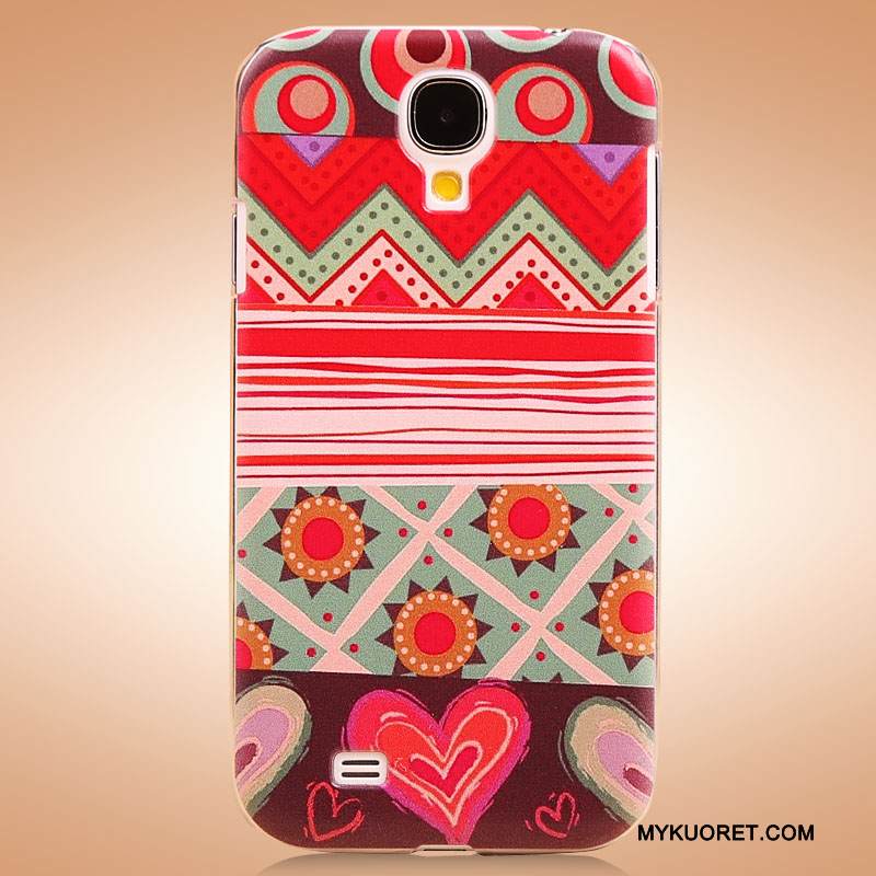 Kuori Samsung Galaxy S4 Maalaus Punainen Ihana, Kotelo Samsung Galaxy S4 Suojaus Puhelimen Kuoret