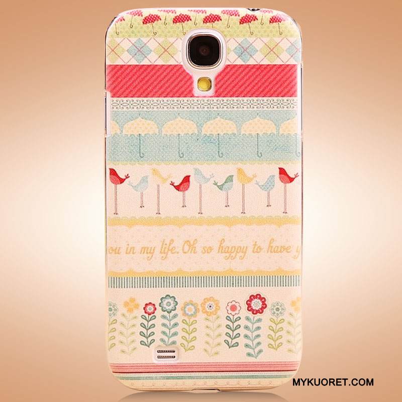 Kuori Samsung Galaxy S4 Maalaus Punainen Ihana, Kotelo Samsung Galaxy S4 Suojaus Puhelimen Kuoret