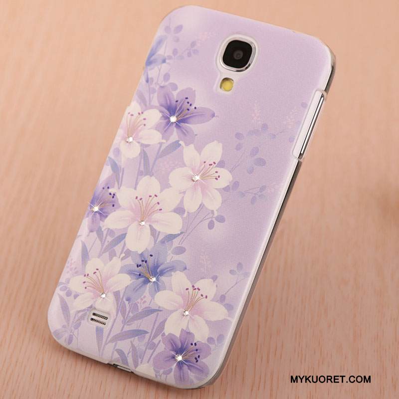 Kuori Samsung Galaxy S4 Maalaus Violetti Puhelimen Kuoret, Kotelo Samsung Galaxy S4 Suojaus