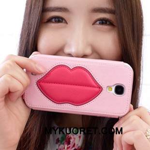 Kuori Samsung Galaxy S4 Nahka Ihana Puhelimen Kuoret, Kotelo Samsung Galaxy S4 Suojaus Vihreä