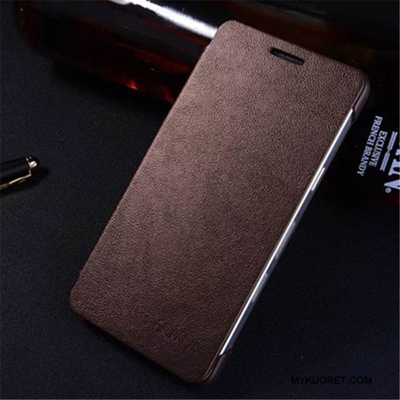 Kuori Samsung Galaxy S4 Nahka Violetti Puhelimen Kuoret, Kotelo Samsung Galaxy S4 Suojaus