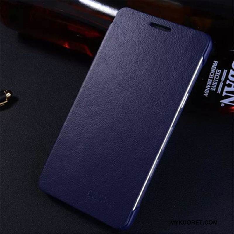 Kuori Samsung Galaxy S4 Nahka Violetti Puhelimen Kuoret, Kotelo Samsung Galaxy S4 Suojaus