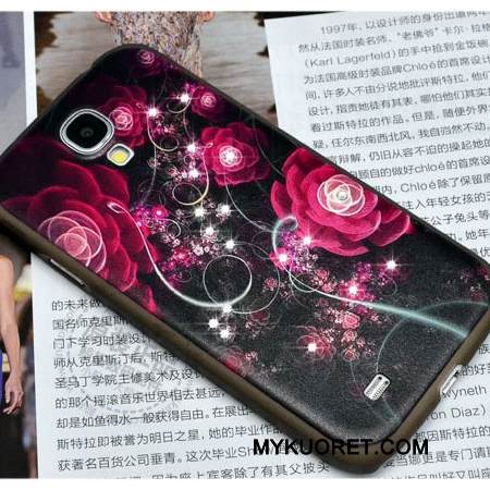 Kuori Samsung Galaxy S4 Silikoni Murtumaton Vihreä, Kotelo Samsung Galaxy S4 Strassi Puhelimen Kuoret