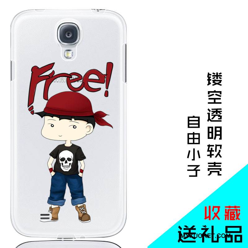 Kuori Samsung Galaxy S4 Suojaus Läpinäkyvä Jauhe, Kotelo Samsung Galaxy S4 Pehmeä Neste Puhelimen Kuoret Takakansi