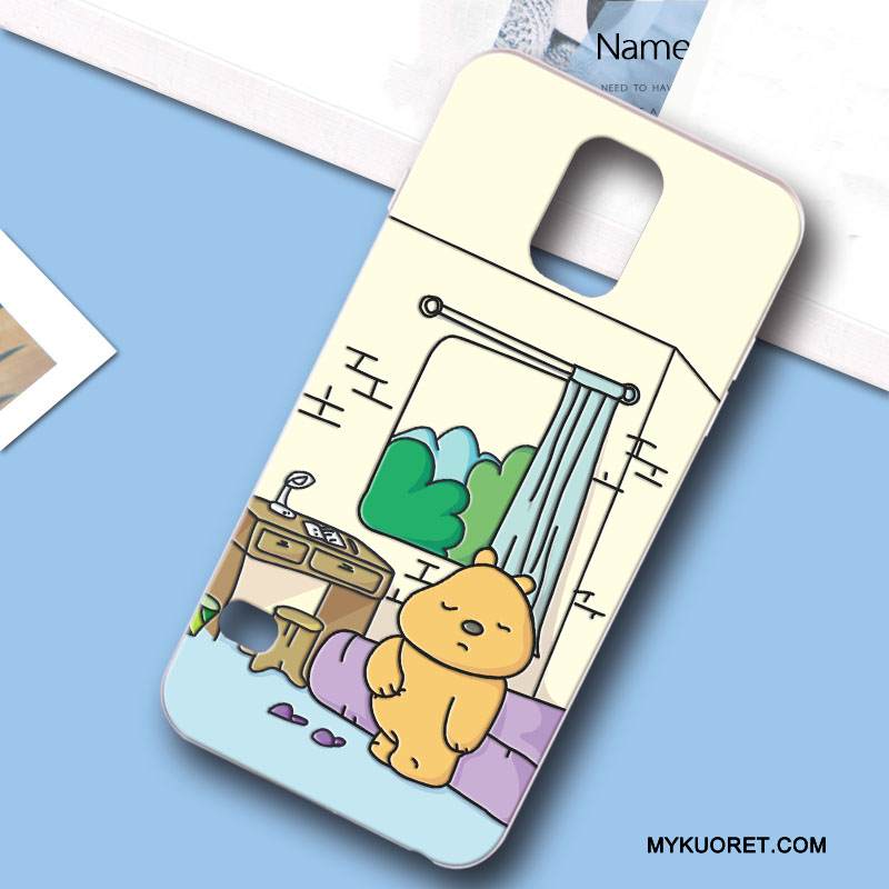 Kuori Samsung Galaxy S5 Kohokuviointi Puhelimen Kuoret Kova, Kotelo Samsung Galaxy S5 Monivärinen Murtumaton