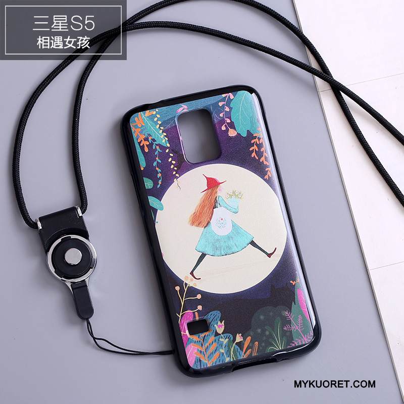 Kuori Samsung Galaxy S5 Laukut Puhelimen Kuoret Ihana, Kotelo Samsung Galaxy S5 Pehmeä Neste Trendi Persoonallisuus