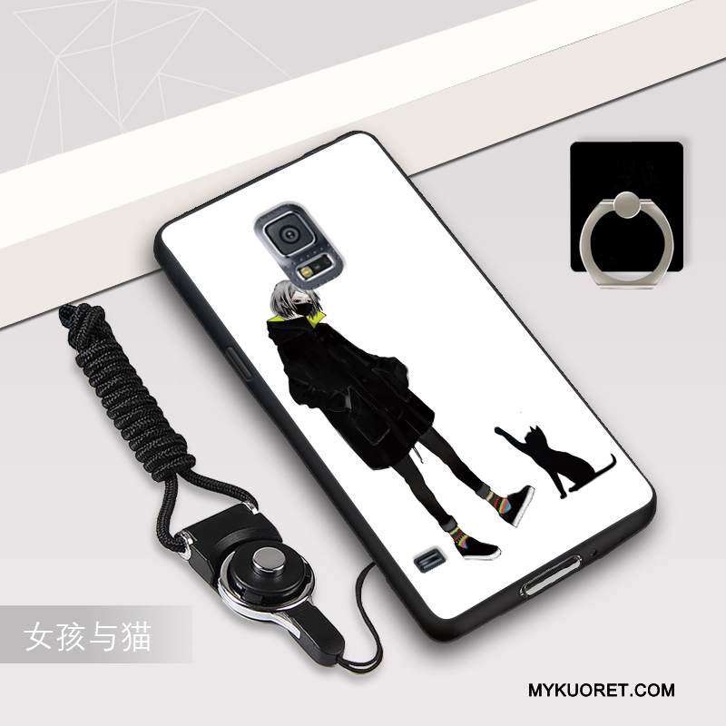 Kuori Samsung Galaxy S5 Laukut Puhelimen Kuoret Murtumaton, Kotelo Samsung Galaxy S5 Silikoni Valkoinen Pesty Suede