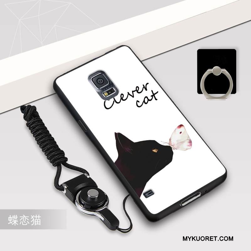 Kuori Samsung Galaxy S5 Laukut Puhelimen Kuoret Murtumaton, Kotelo Samsung Galaxy S5 Silikoni Valkoinen Pesty Suede