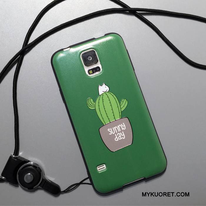 Kuori Samsung Galaxy S5 Monivärinen Ihana Trendi, Kotelo Samsung Galaxy S5 Silikoni Puhelimen Kuoret Murtumaton