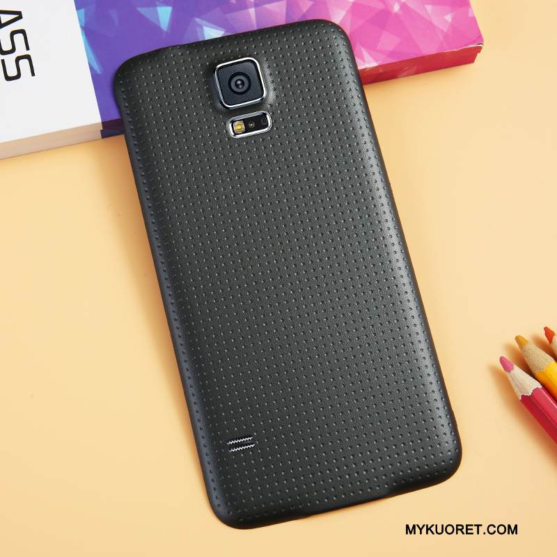 Kuori Samsung Galaxy S5 Monivärinen Kulta Takakansi, Kotelo Samsung Galaxy S5 Valkoinen Musta