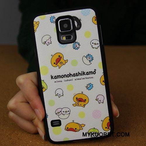 Kuori Samsung Galaxy S5 Monivärinen Takakansi Puhelimen Kuoret, Kotelo Samsung Galaxy S5 Pehmeä Neste Pesty Suede Kova