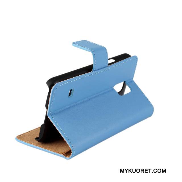 Kuori Samsung Galaxy S5 Nahka Puhelimen Kuoret Punainen, Kotelo Samsung Galaxy S5 Suojaus