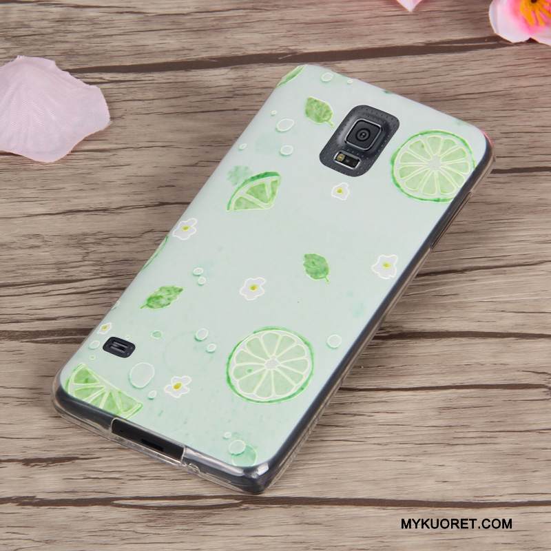 Kuori Samsung Galaxy S5 Pehmeä Neste Punainen Puhelimen Kuoret, Kotelo Samsung Galaxy S5 Silikoni Murtumaton