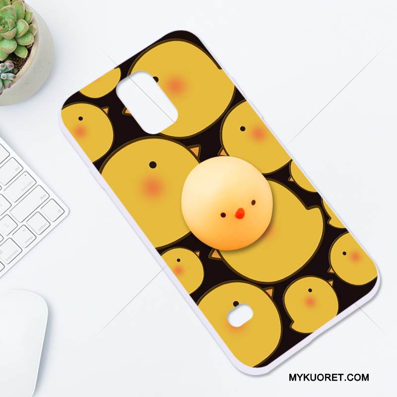 Kuori Samsung Galaxy S5 Silikoni Kova Keltainen, Kotelo Samsung Galaxy S5 Pehmeä Neste Puhelimen Kuoret Murtumaton