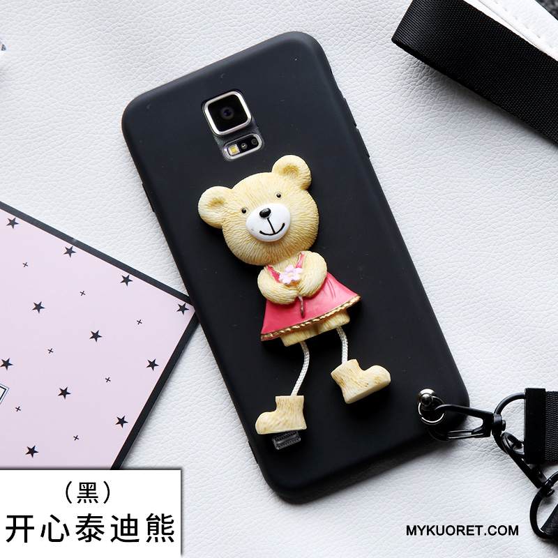 Kuori Samsung Galaxy S5 Silikoni Persoonallisuus Punainen, Kotelo Samsung Galaxy S5 Suojaus Murtumaton Ihana