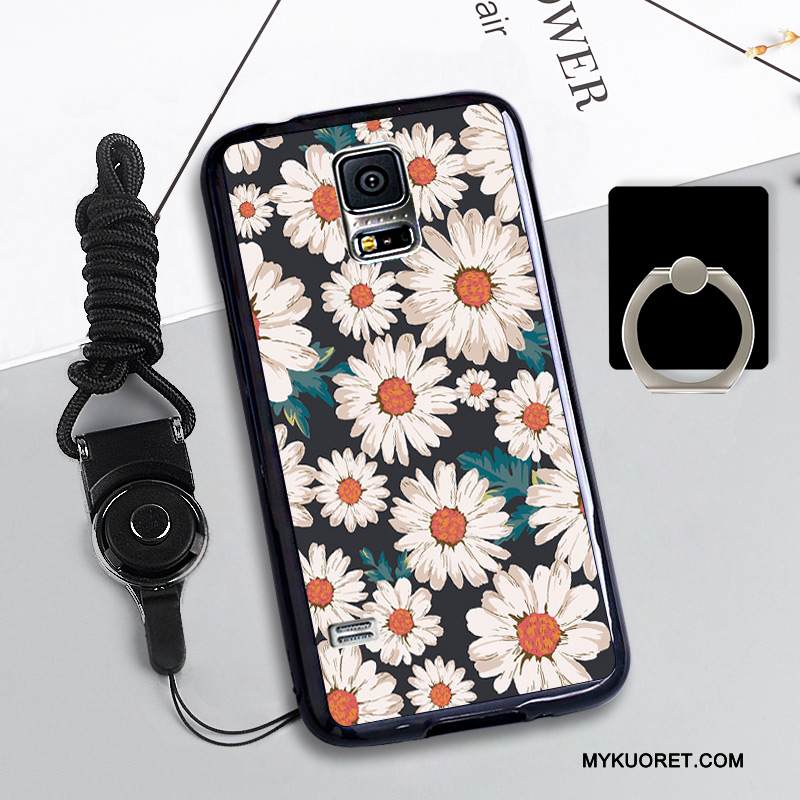 Kuori Samsung Galaxy S5 Silikoni Puhelimen Kuoret Punainen, Kotelo Samsung Galaxy S5 Suojaus Murtumaton