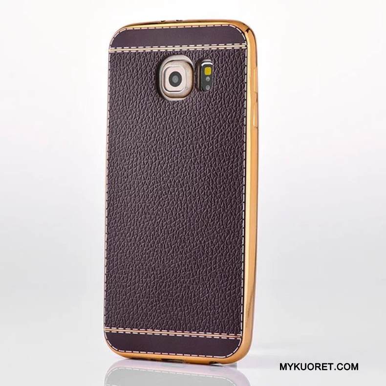 Kuori Samsung Galaxy S6 Edge Laukut Puhelimen Kuoret Jauhe, Kotelo Samsung Galaxy S6 Edge Suojaus Murtumaton