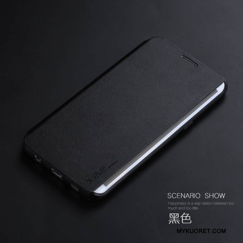 Kuori Samsung Galaxy S6 Edge + Laukut Punainen Puhelimen Kuoret, Kotelo Samsung Galaxy S6 Edge + Nahka