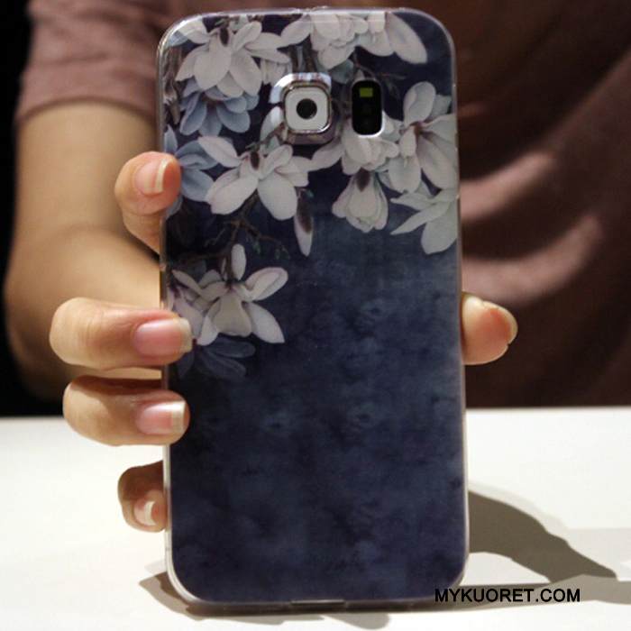 Kuori Samsung Galaxy S6 Edge Luova Puhelimen Kuoret Murtumaton, Kotelo Samsung Galaxy S6 Edge Sarjakuva