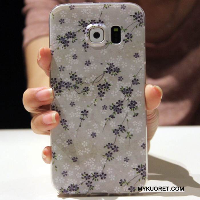 Kuori Samsung Galaxy S6 Edge Luova Puhelimen Kuoret Murtumaton, Kotelo Samsung Galaxy S6 Edge Sarjakuva