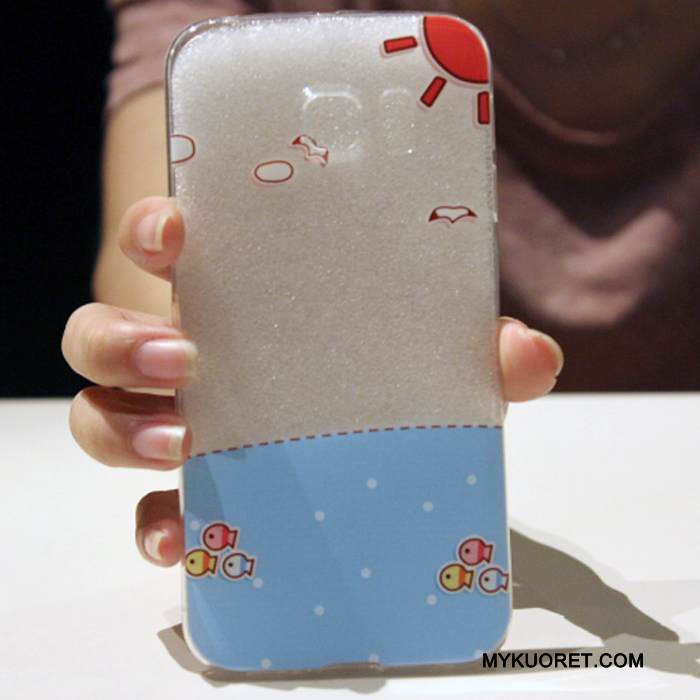 Kuori Samsung Galaxy S6 Edge Luova Puhelimen Kuoret Murtumaton, Kotelo Samsung Galaxy S6 Edge Sarjakuva