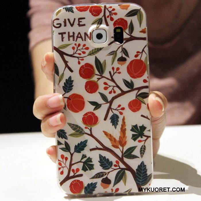 Kuori Samsung Galaxy S6 Edge Luova Puhelimen Kuoret Murtumaton, Kotelo Samsung Galaxy S6 Edge Sarjakuva