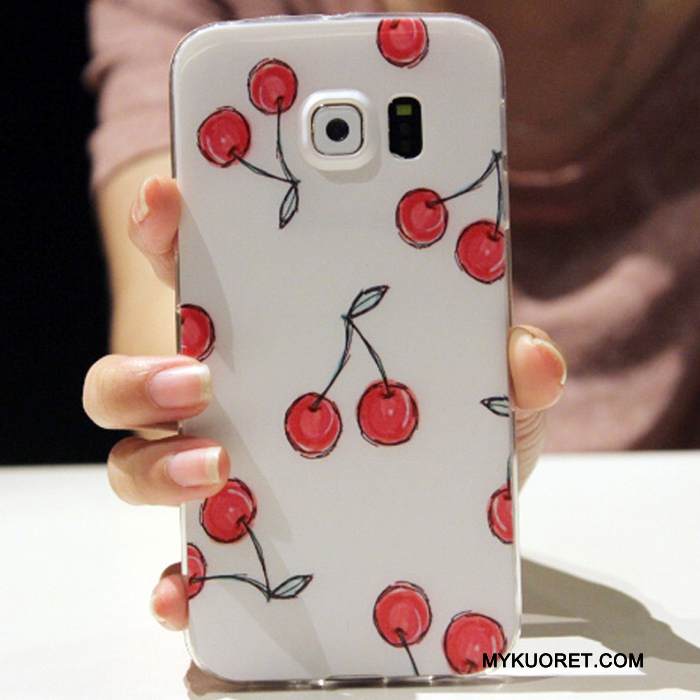 Kuori Samsung Galaxy S6 Edge Luova Puhelimen Kuoret Murtumaton, Kotelo Samsung Galaxy S6 Edge Sarjakuva