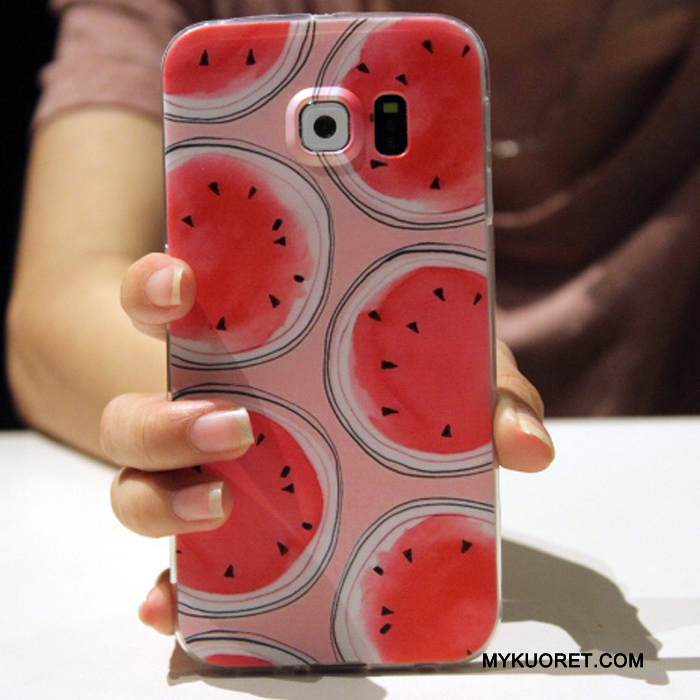 Kuori Samsung Galaxy S6 Edge Luova Puhelimen Kuoret Murtumaton, Kotelo Samsung Galaxy S6 Edge Sarjakuva