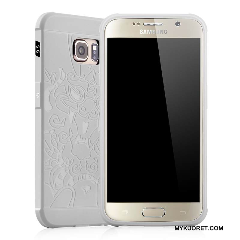 Kuori Samsung Galaxy S6 Edge Luova Puhelimen Kuoret 说, Kotelo Samsung Galaxy S6 Edge Pehmeä Neste Trendi Persoonallisuus