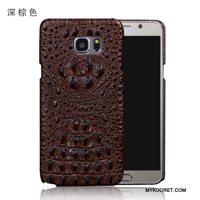 Kuori Samsung Galaxy S6 Edge + Nahka Ohut Puhelimen Kuoret, Kotelo Samsung Galaxy S6 Edge + Suojaus Ultra