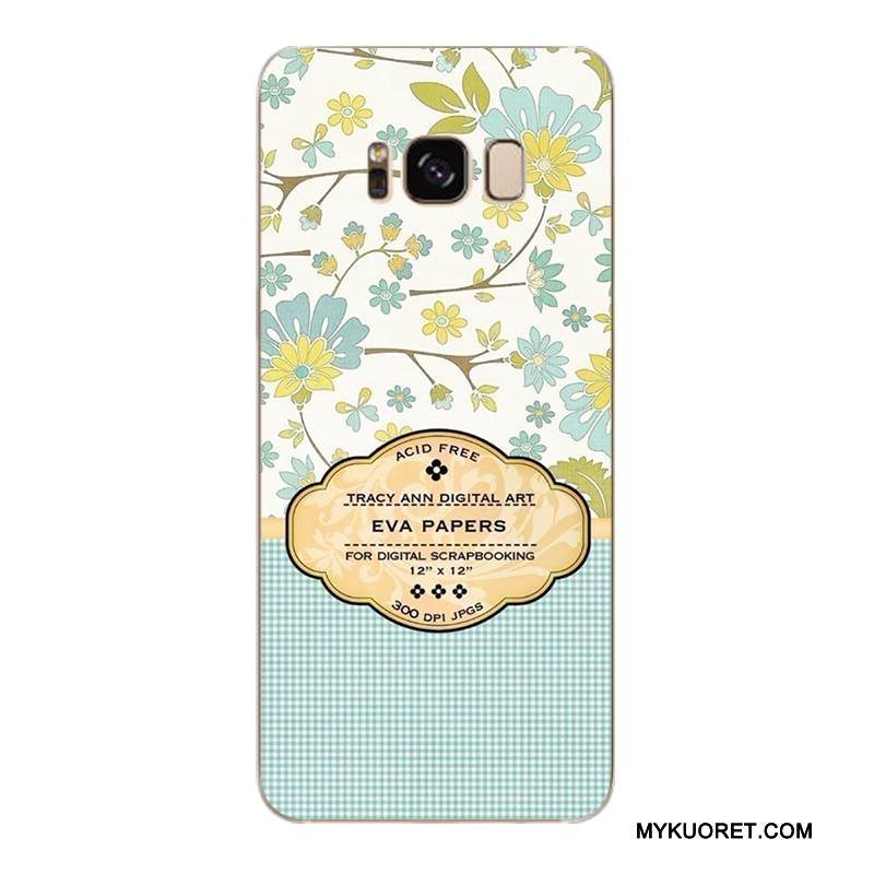 Kuori Samsung Galaxy S6 Edge + Pehmeä Neste Keltainen Kukka, Kotelo Samsung Galaxy S6 Edge + Suojaus Tide-brändi Puhelimen Kuoret