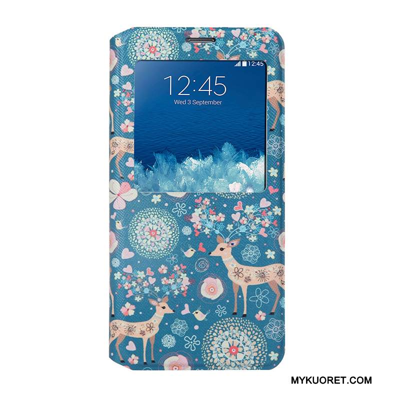 Kuori Samsung Galaxy S6 Edge + Pehmeä Neste Vaalean Avaa Ikkuna, Kotelo Samsung Galaxy S6 Edge + Suojaus Puhelimen Kuoret Punainen