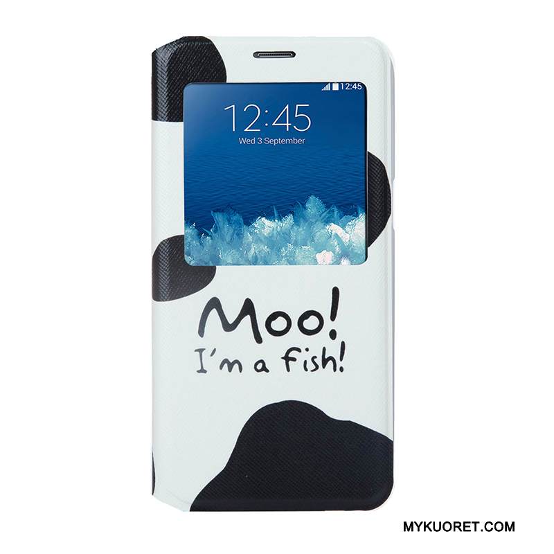 Kuori Samsung Galaxy S6 Edge + Pehmeä Neste Vaalean Avaa Ikkuna, Kotelo Samsung Galaxy S6 Edge + Suojaus Puhelimen Kuoret Punainen