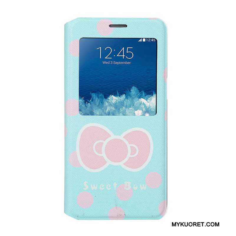 Kuori Samsung Galaxy S6 Edge + Pehmeä Neste Vaalean Avaa Ikkuna, Kotelo Samsung Galaxy S6 Edge + Suojaus Puhelimen Kuoret Punainen