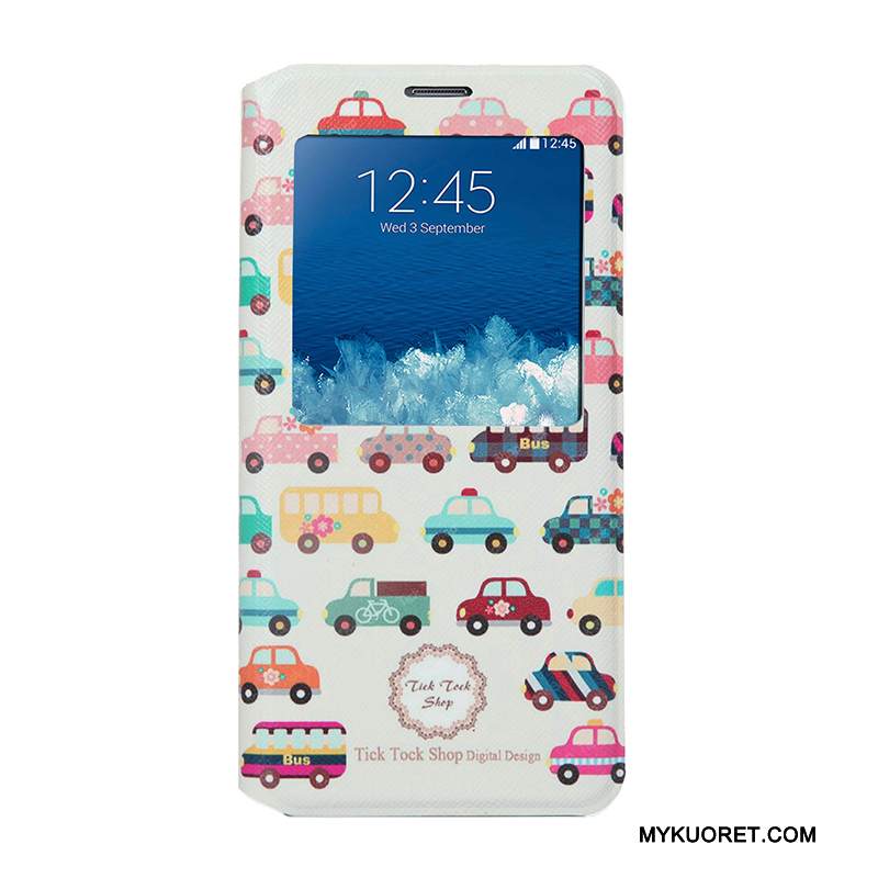 Kuori Samsung Galaxy S6 Edge + Pehmeä Neste Vaalean Avaa Ikkuna, Kotelo Samsung Galaxy S6 Edge + Suojaus Puhelimen Kuoret Punainen