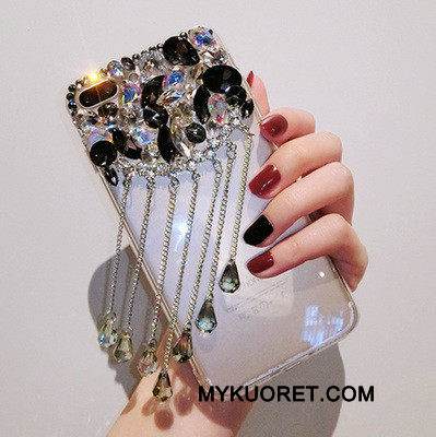 Kuori Samsung Galaxy S6 Edge Suojaus Puhelimen Kuoret Jalokivi, Kotelo Samsung Galaxy S6 Edge Monivärinen Persoonallisuus Fringed