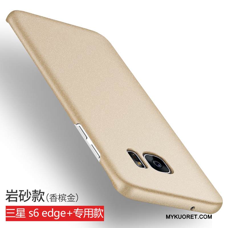 Kuori Samsung Galaxy S6 Edge + Suojaus Väriset Jauhe, Kotelo Samsung Galaxy S6 Edge + Puhelimen Kuoret Kova