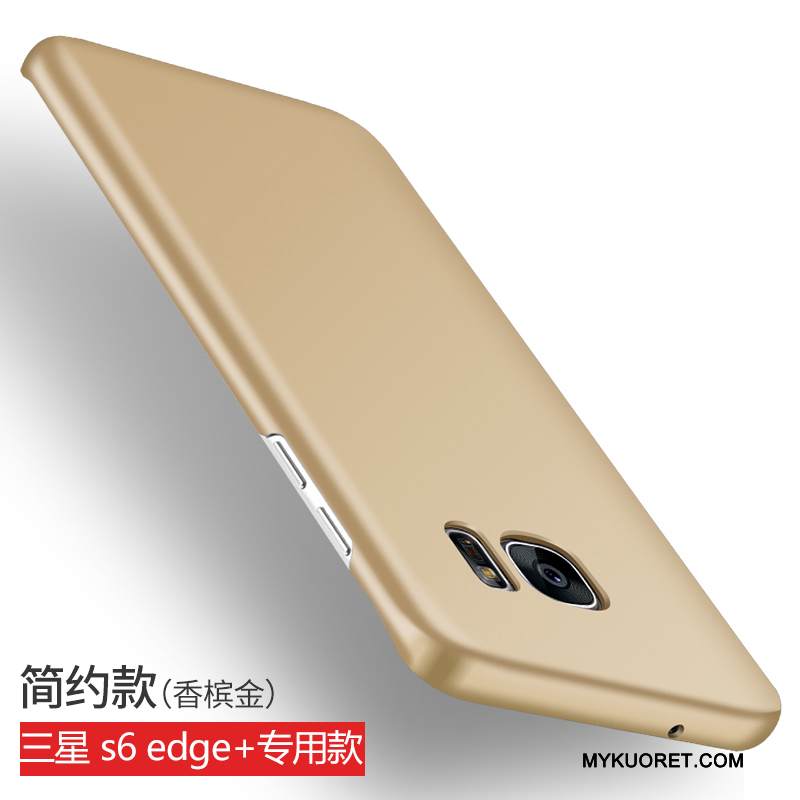Kuori Samsung Galaxy S6 Edge + Suojaus Väriset Jauhe, Kotelo Samsung Galaxy S6 Edge + Puhelimen Kuoret Kova