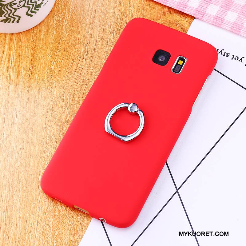 Kuori Samsung Galaxy S6 Edge + Tuki Kova Jauhe, Kotelo Samsung Galaxy S6 Edge + Suojaus Murtumaton Puhelimen Kuoret