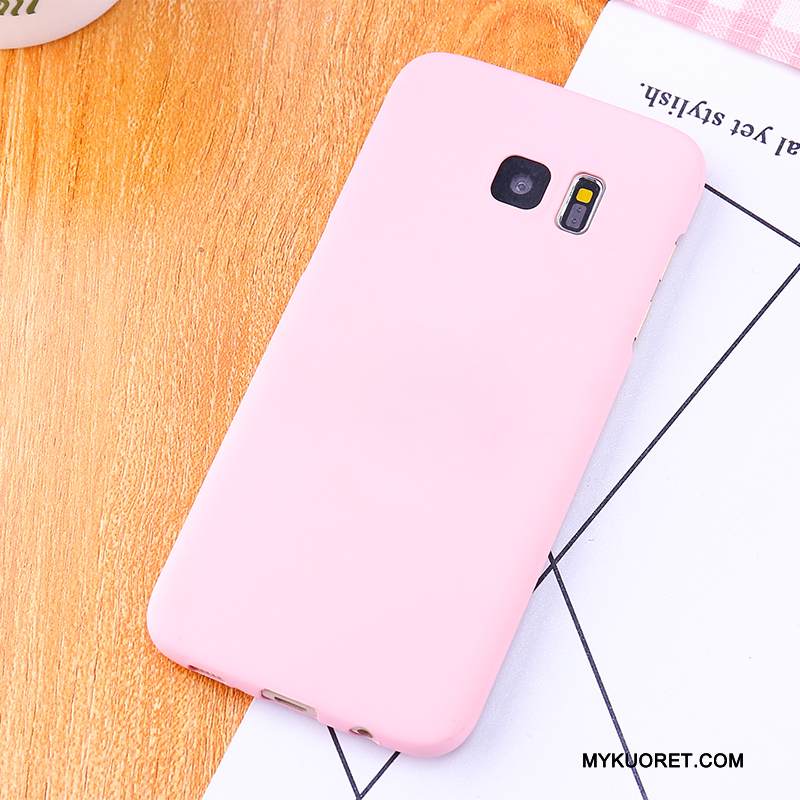 Kuori Samsung Galaxy S6 Edge + Tuki Kova Jauhe, Kotelo Samsung Galaxy S6 Edge + Suojaus Murtumaton Puhelimen Kuoret