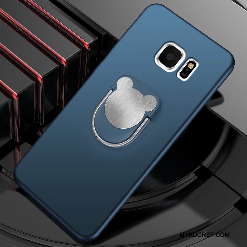 Kuori Samsung Galaxy S6 Edge + Tuki Puhelimen Kuoret Murtumaton, Kotelo Samsung Galaxy S6 Edge + Silikoni Auto Vihreä