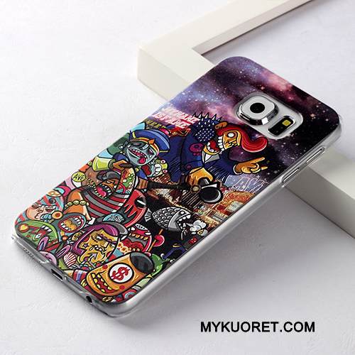 Kuori Samsung Galaxy S6 Kohokuviointi Ohut Ultra, Kotelo Samsung Galaxy S6 Laukut Puhelimen Kuoret