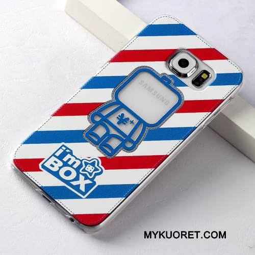 Kuori Samsung Galaxy S6 Kohokuviointi Ohut Ultra, Kotelo Samsung Galaxy S6 Laukut Puhelimen Kuoret