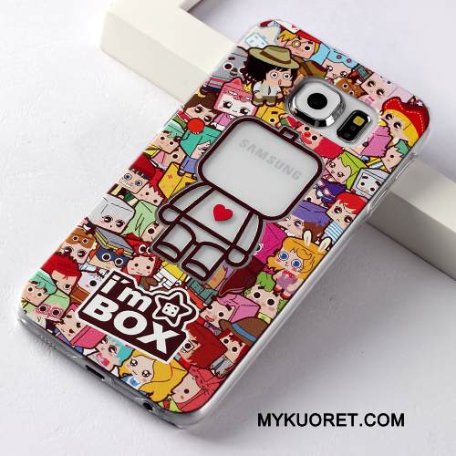 Kuori Samsung Galaxy S6 Kohokuviointi Ohut Ultra, Kotelo Samsung Galaxy S6 Laukut Puhelimen Kuoret