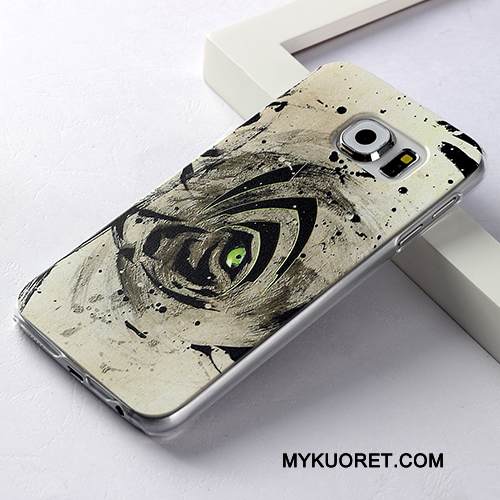 Kuori Samsung Galaxy S6 Kohokuviointi Ohut Ultra, Kotelo Samsung Galaxy S6 Laukut Puhelimen Kuoret