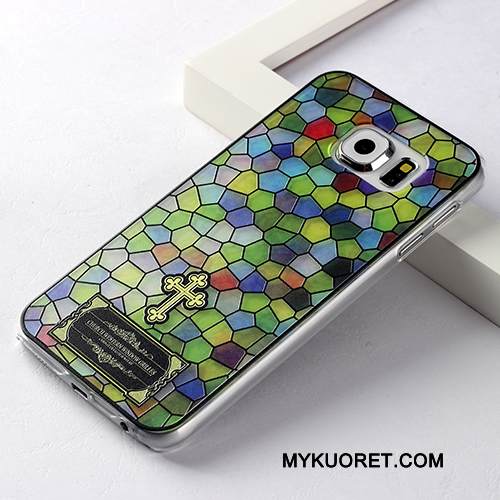 Kuori Samsung Galaxy S6 Kohokuviointi Ohut Ultra, Kotelo Samsung Galaxy S6 Laukut Puhelimen Kuoret