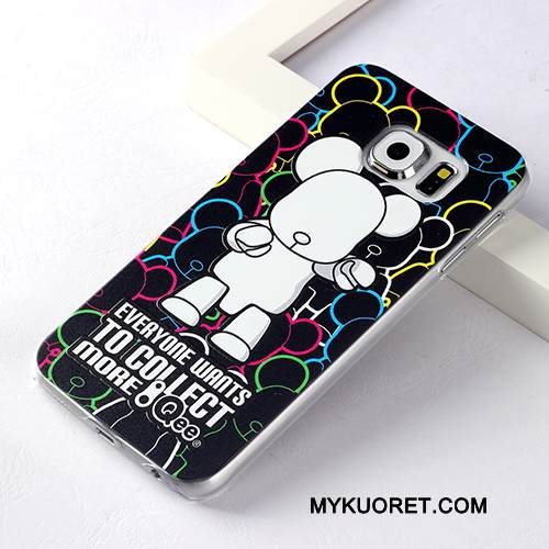 Kuori Samsung Galaxy S6 Kohokuviointi Ohut Ultra, Kotelo Samsung Galaxy S6 Laukut Puhelimen Kuoret