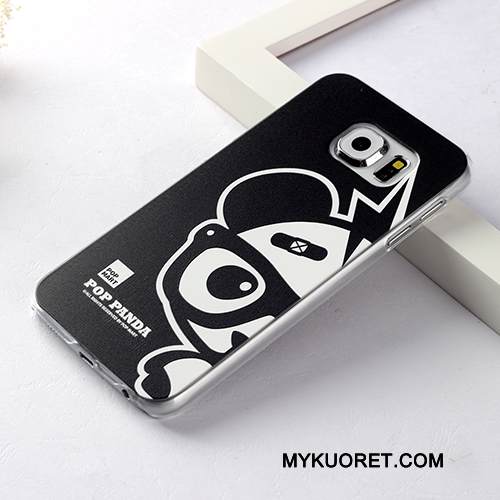 Kuori Samsung Galaxy S6 Kohokuviointi Ohut Ultra, Kotelo Samsung Galaxy S6 Laukut Puhelimen Kuoret