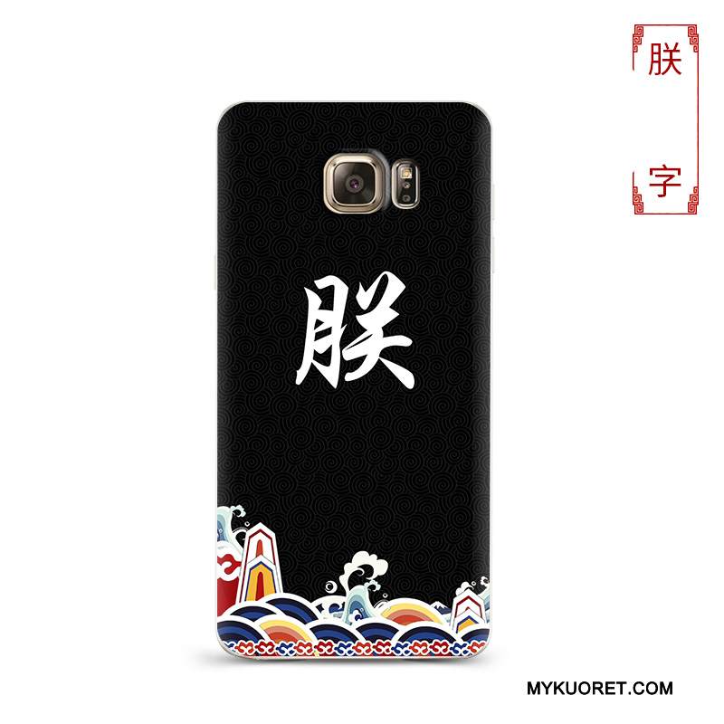 Kuori Samsung Galaxy S6 Laukut Puhelimen Kuoret Persoonallisuus, Kotelo Samsung Galaxy S6 Suojaus Murtumaton Punainen